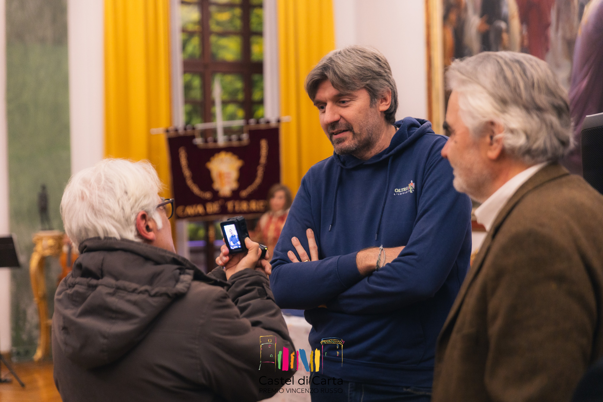 Castel di Carta · Presentazione 2026 · Le voci degli autori prima della presentazione