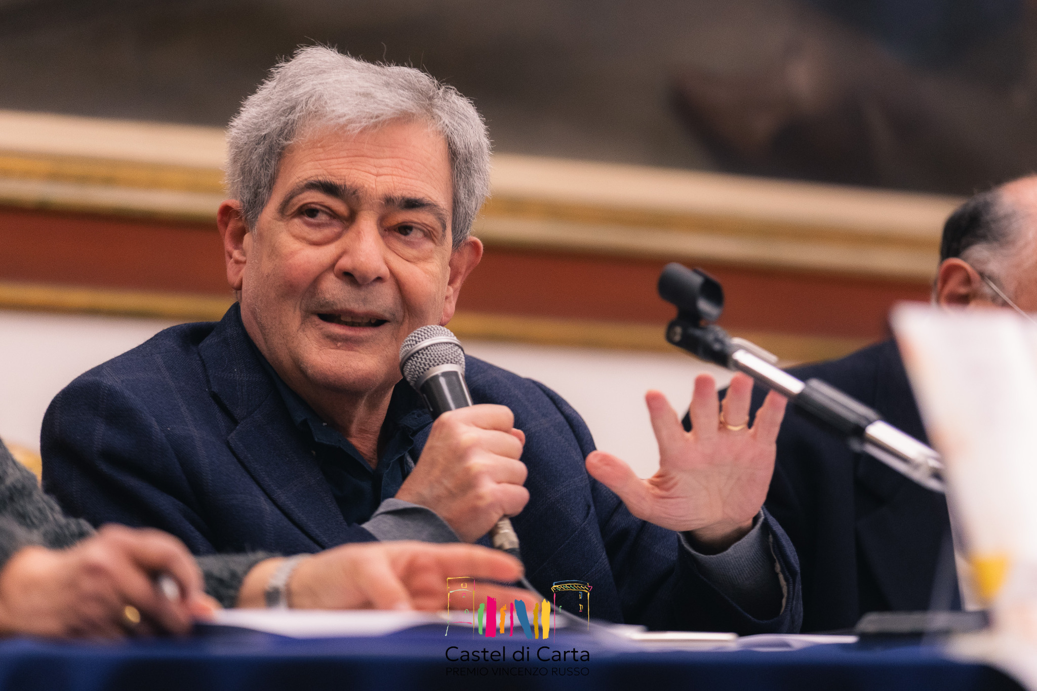 Castel di Carta · Presentazione 2026 · Un intervento durante la presentazione
