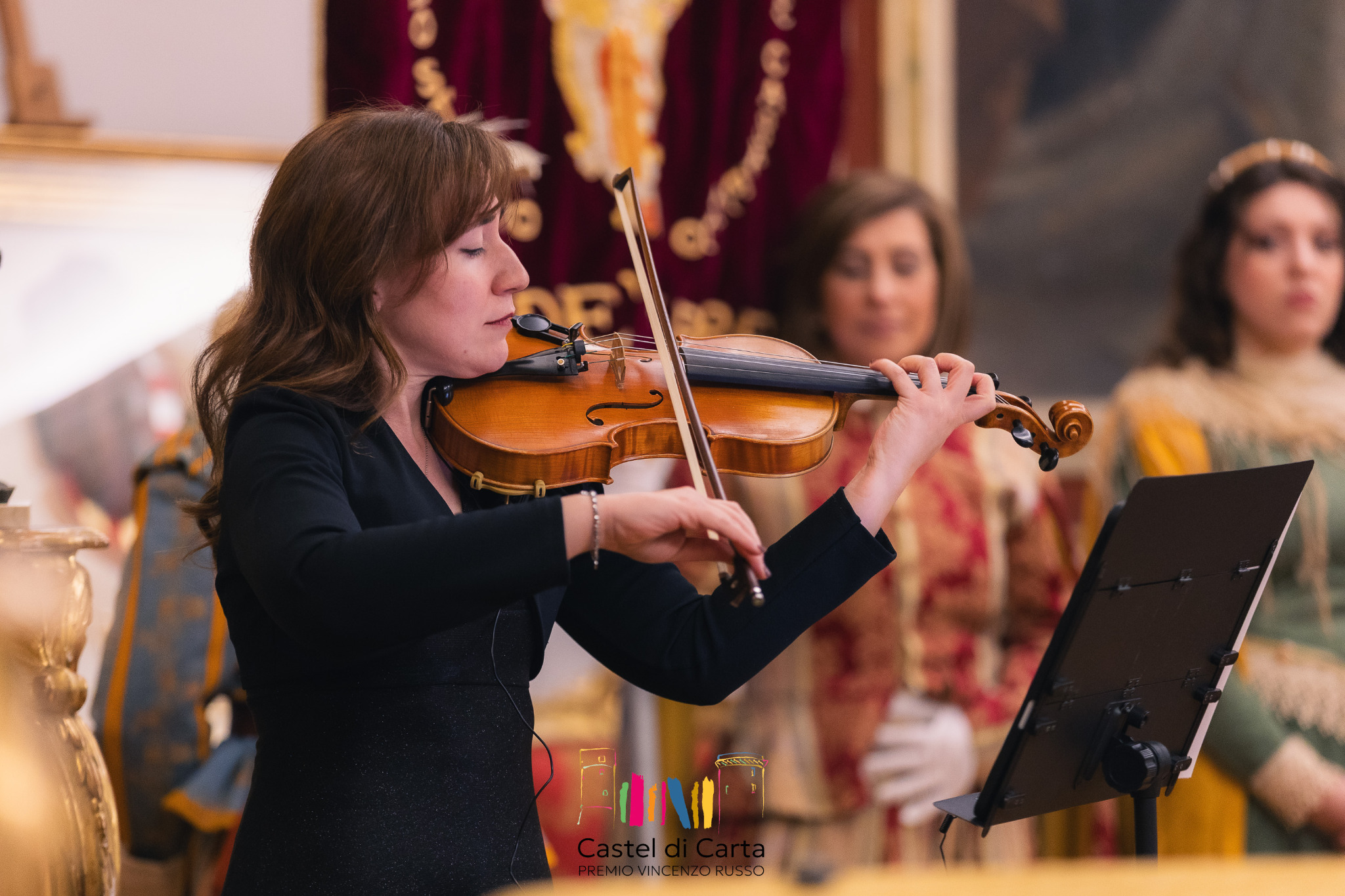 Castel di Carta · Presentazione 2026 · Il momento musicale al violino