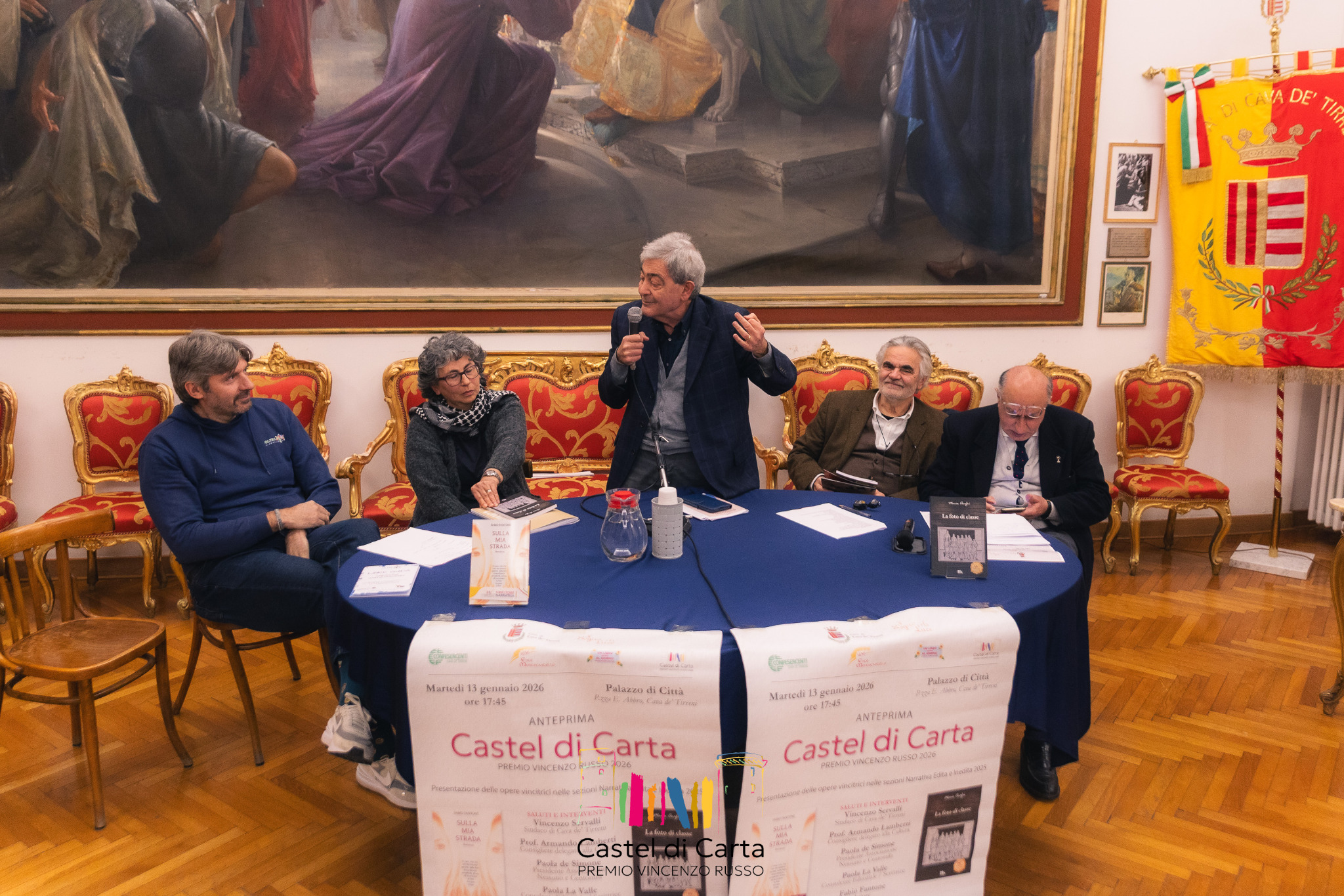 Castel di Carta · Presentazione 2026 · I protagonisti della presentazione