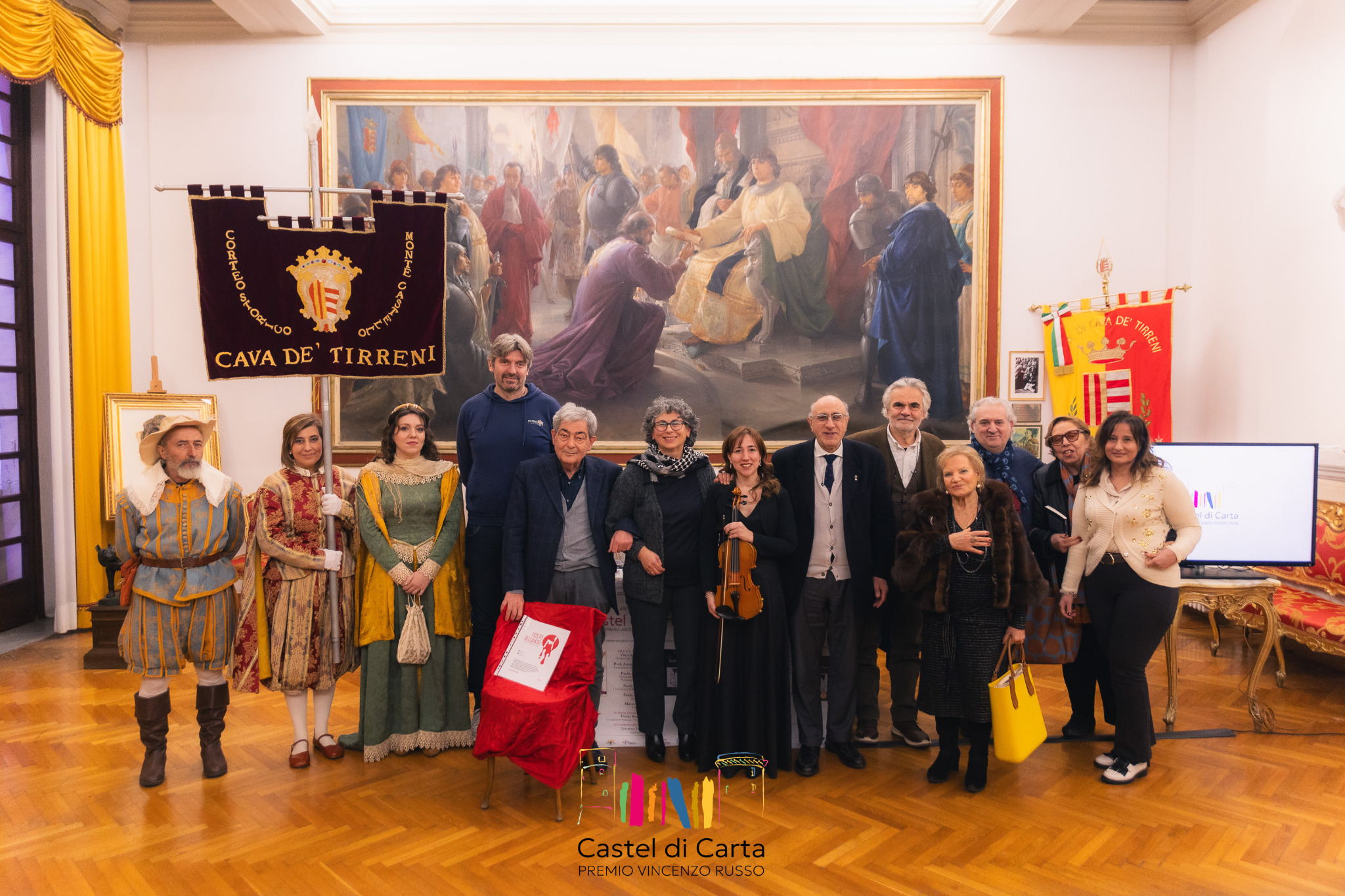 Castel di Carta · Presentazione 2026 · La fotografia di gruppo