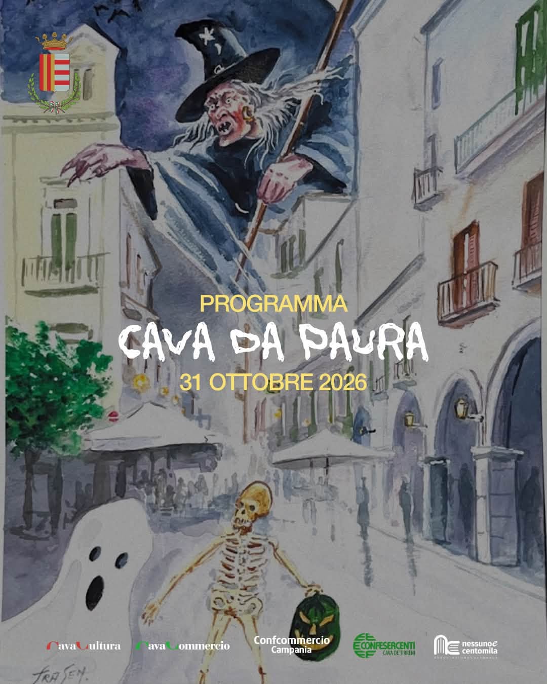 Locandina: Cava da Paura · Halloween 2026 · 31 ottobre 2026