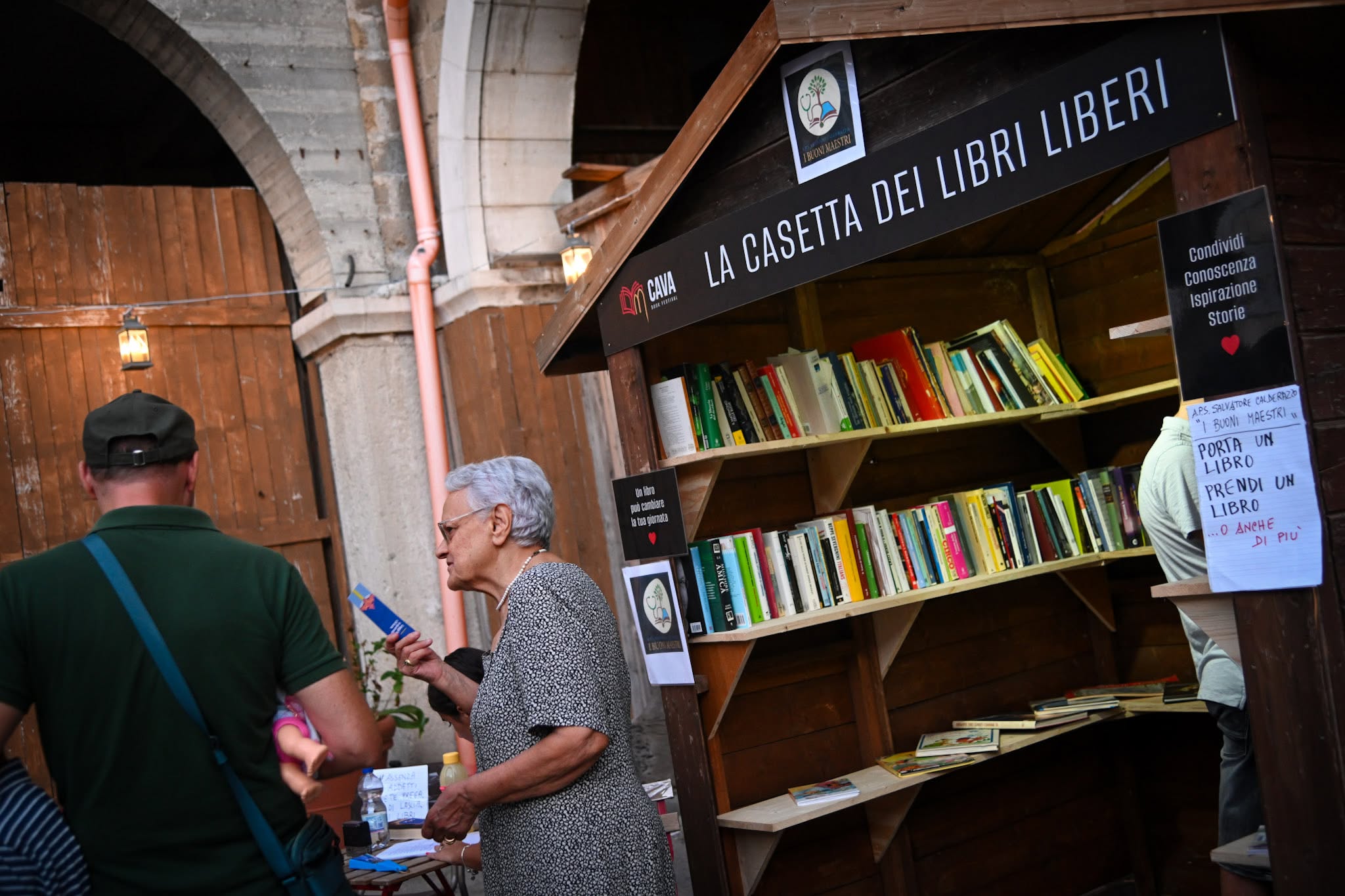 Cava Book Festival 2026 · Lettori alla Casetta dei Libri Liberi