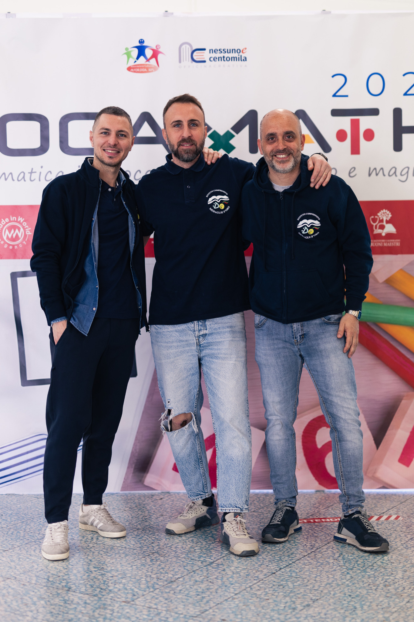 GiocaMath 2026 · Una foto insieme durante la giornata