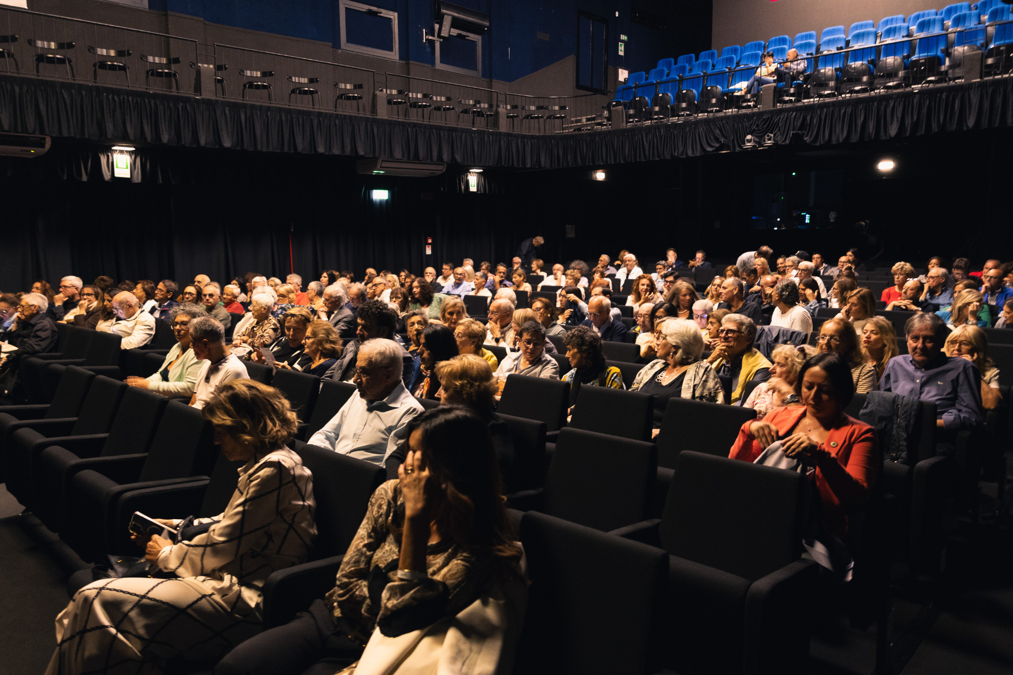 Il pubblico in sala