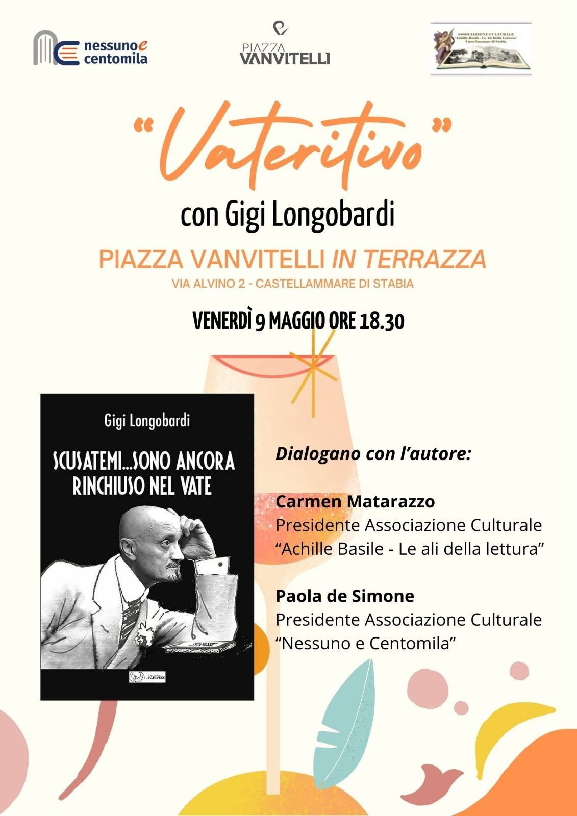 Locandina: Vateritivo · Gigi Longobardi · 9 maggio 2025 · ore 18:30