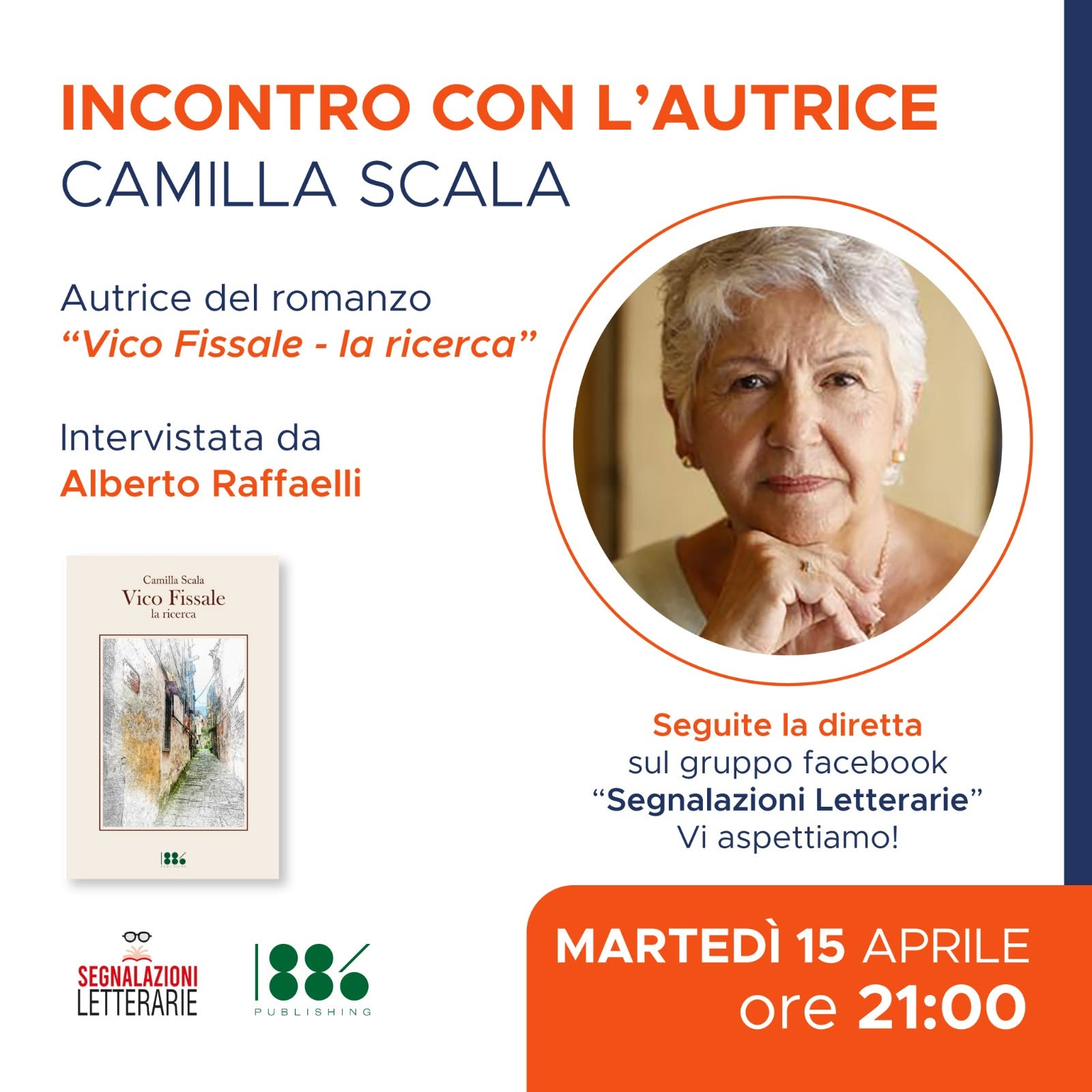 Locandina: Vico Fissale – La ricerca · Camilla Scala · 15 aprile 2025 · ore 21:00