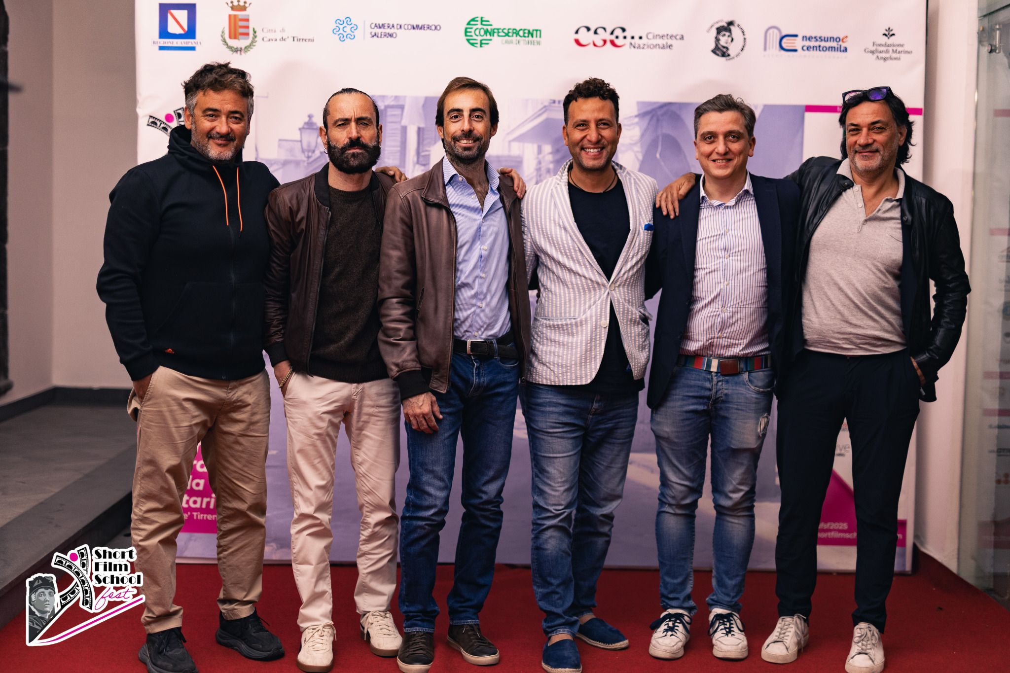 Short Film School Fest 2025 · Gli ospiti insieme al festival